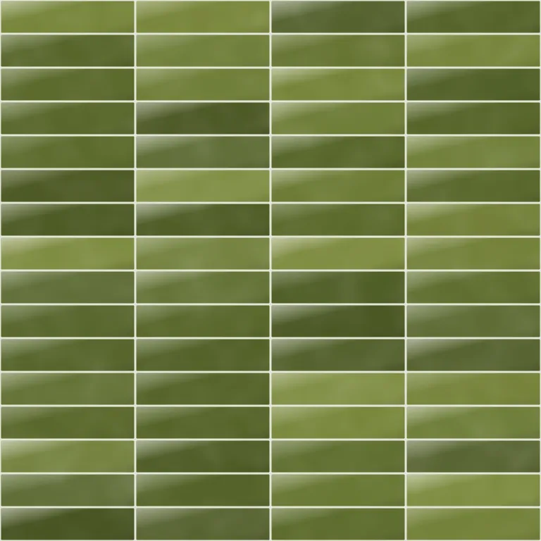 Contoh permukaan Zellige Verde